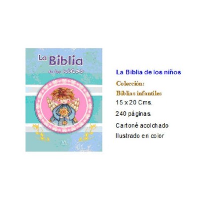 BIBLIA DE LOS NIÑOS 15X20....