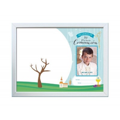 MARCO HUELLAS COMUNION...