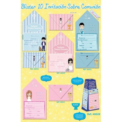 BLISTER 10 INVITACIÓN...