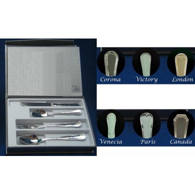 EST.4 CUBIERTOS ACERO INOX.