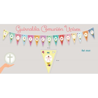 GUIRNALDA COMUNION UNISEX
