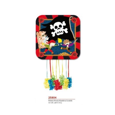 PIÑATA PIRATAS BANDERA 42 CM.