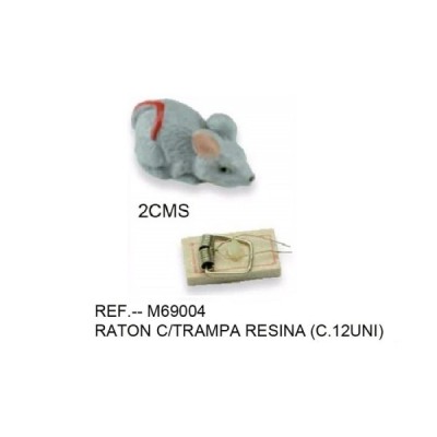 RATON CON CEPO 2 CM.