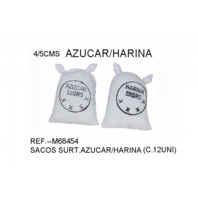 SACOS HARINA/AZUCAR 4/5 CM....