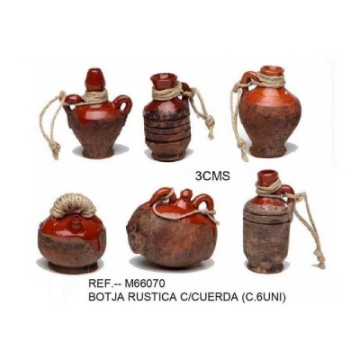 BOTIJA BARRO RUSTICA...