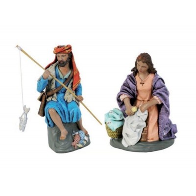 CAJA PESCADOR Y LAVANDERA...