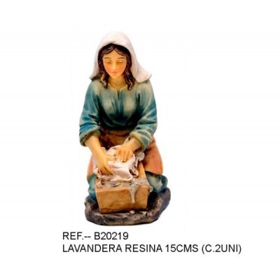 LAVANDERA RESINA 15 CM.