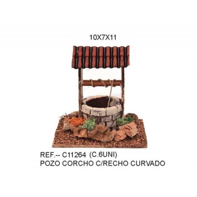 POZO CORCHO 10X7X11 CM.