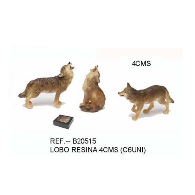 LOBO RESINA 4 CM.STDOS.