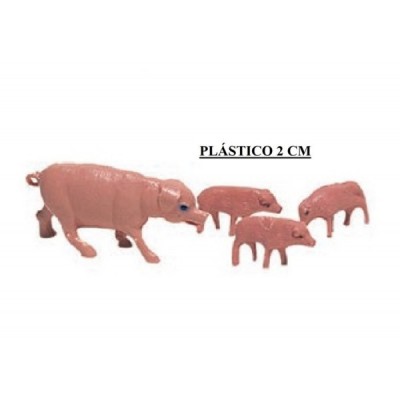 CRIAS CERDO PLASTICO 2 CM....
