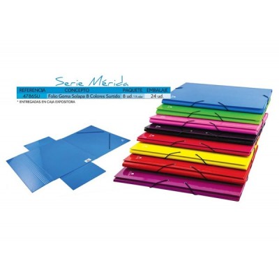 CARPETA Fº SOLAPAS SERIE...