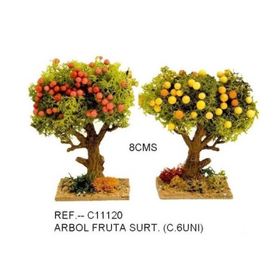 ARBOL FRUTAL 8 CM.