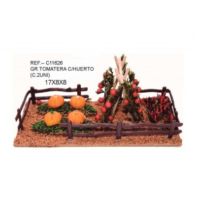 GRUPO TOMATERA C/HUERTO 17X8X8