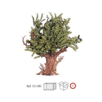 ARBOL 18 CM. FLOR VERDE