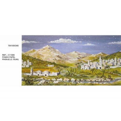 FONDO BELEN PAISAJE PUEBLO...