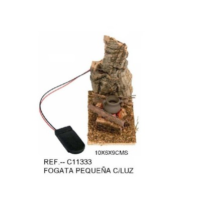 FOGATA CORCHO C/LUZ PILA...