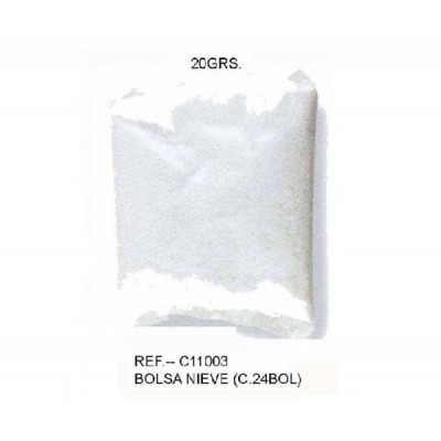 BOLSA NIEVE ARTIFICIAL 20 GR.