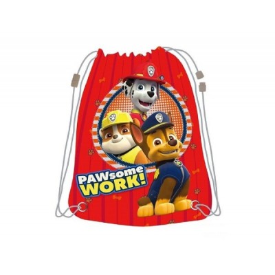 SACO MOCHILA  44x33 PAW PATROL