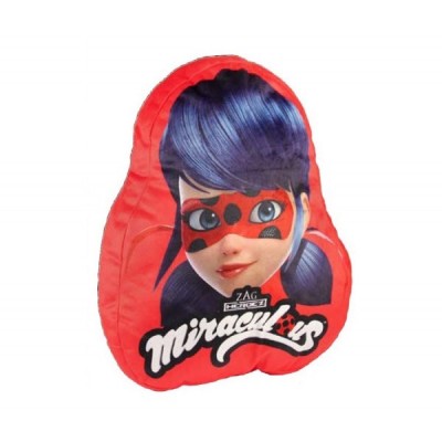 COJIN SILUETA 35 CM LADYBUG