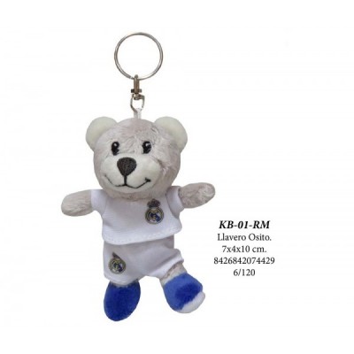 LLAVERO OSITO REAL MADRID