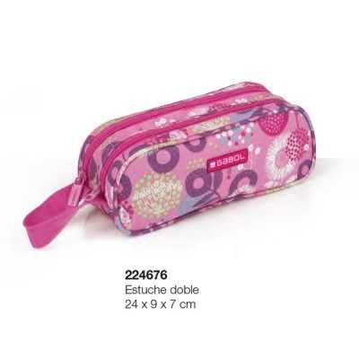 PORTATODO DOBLE LINDA 24X9X7