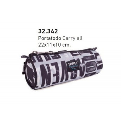 PORTATODO TUBO SKPA-T NEGRO...