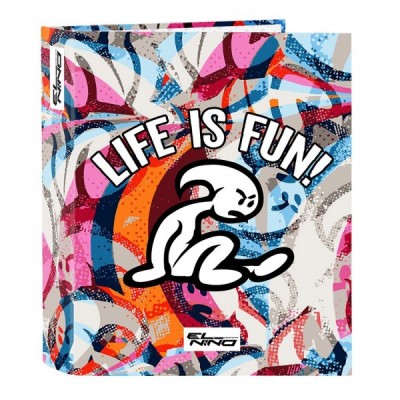 CARPETA F. 4 ANILLAS LOMO...