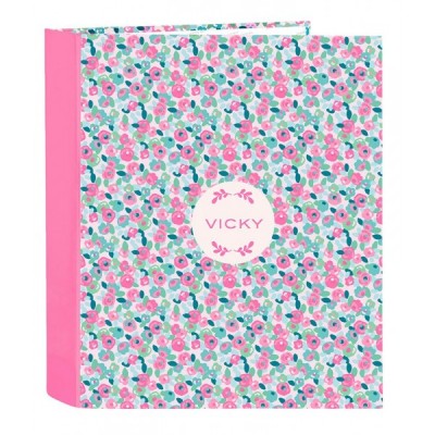 CARPETA F. 4 ANILLAS LOMO...