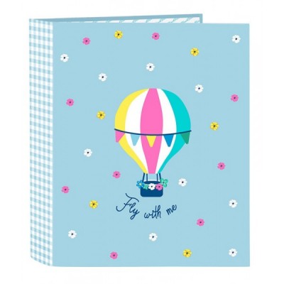 CARPETA F. 4 ANILLAS LOMO...