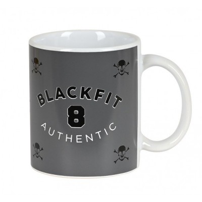 TAZA GRANDE BLACKFIT8 SKULL
