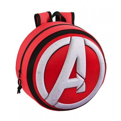 MOCHILA 3D REDONDA AVENGERS