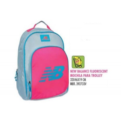 MOCHILA GRIS/ROSA NEW...